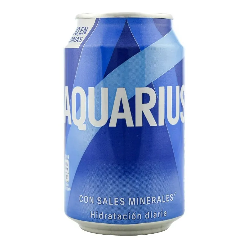 [075-1] AQUARIUS LIMON LATA 330 ML